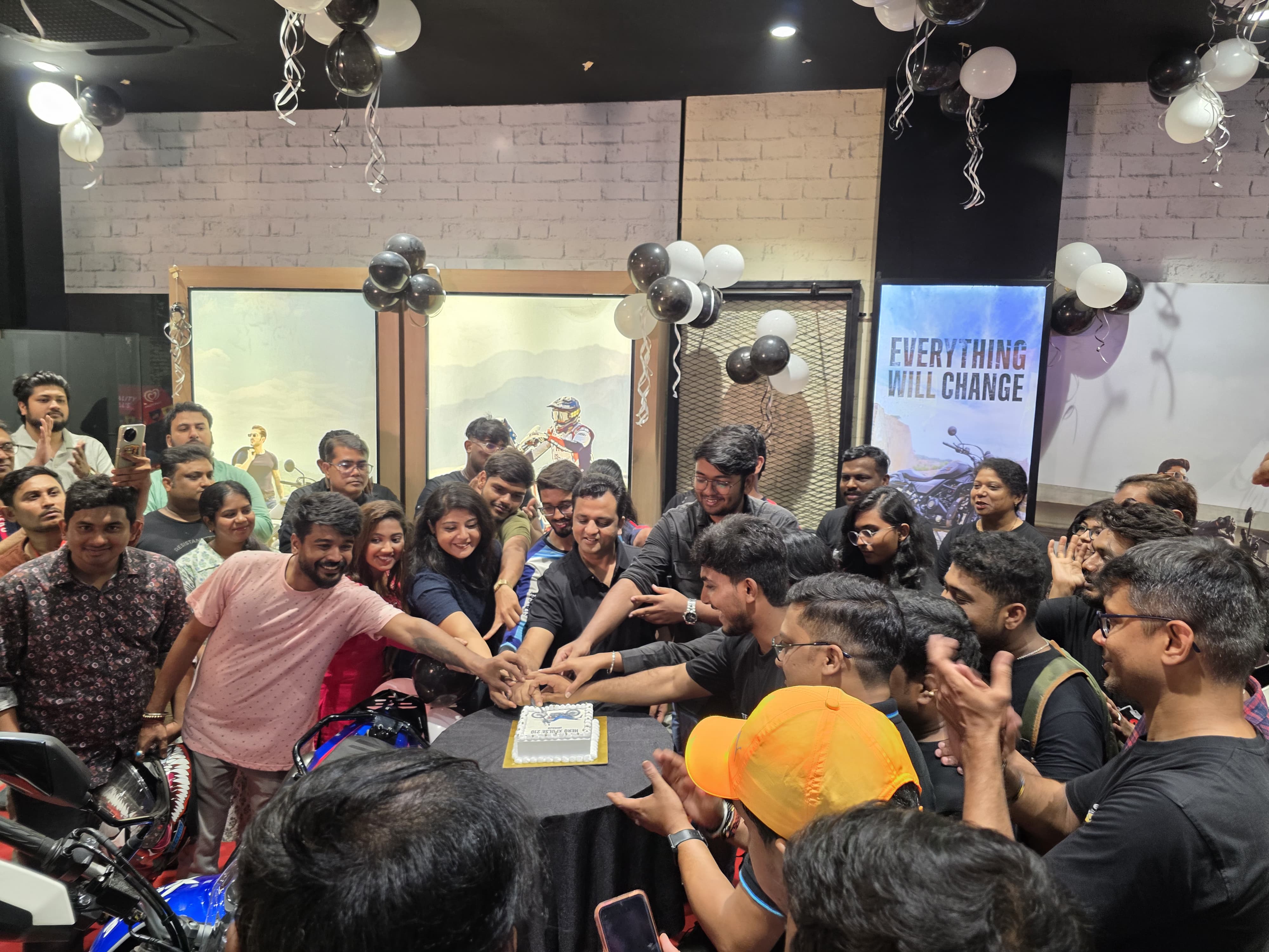 Hero Permia Invited us opening of Hero Xpulse 210 and Xtreme 250R