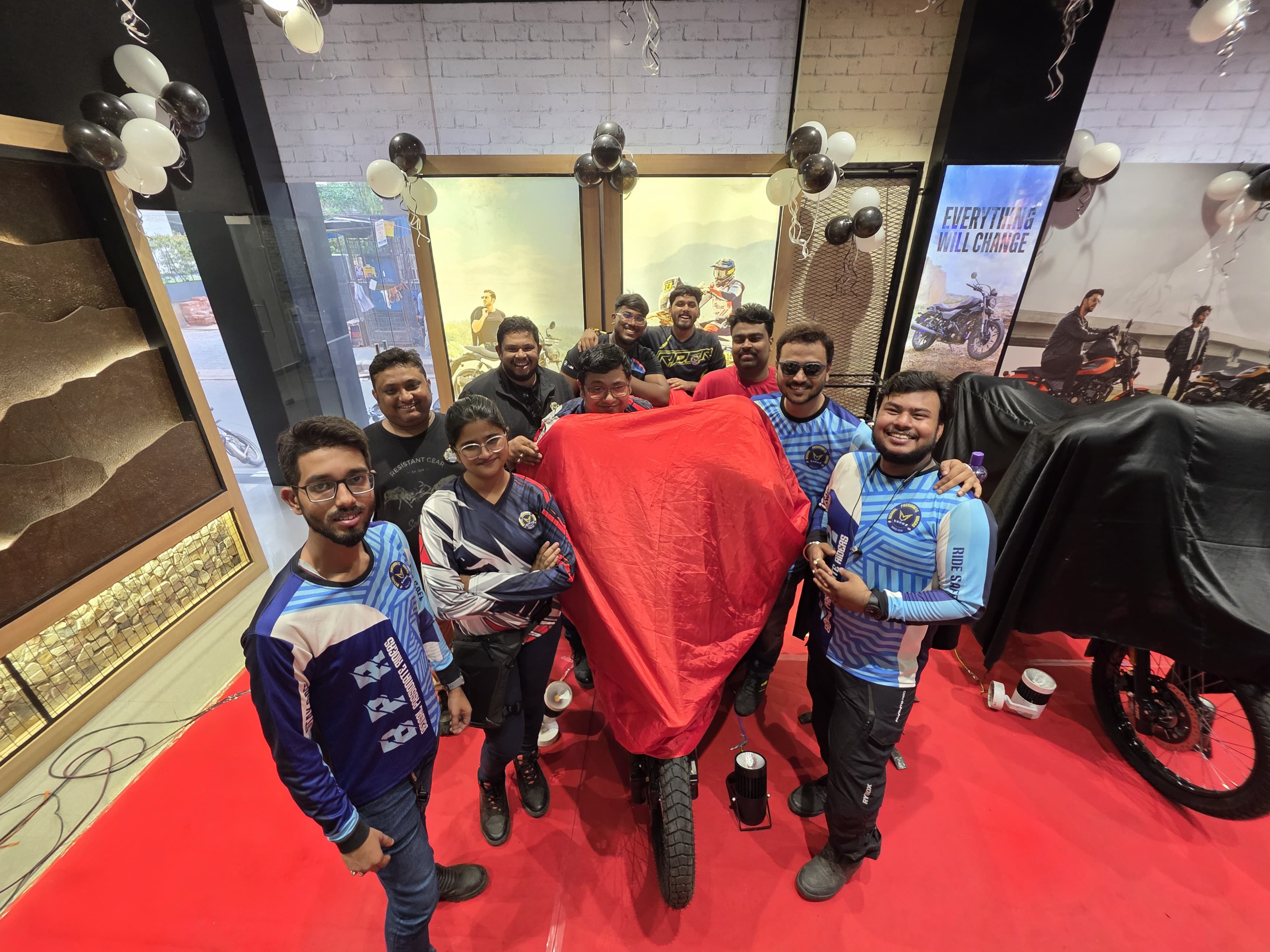 Hero Permia Invited us opening of Hero Xpulse 210 and Xtreme 250R